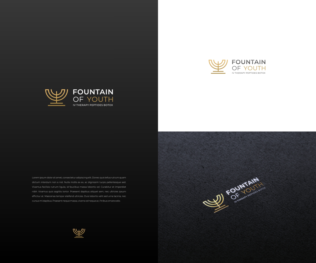 Logo Design by MishaDsign for Fountain of Youth | Design #28176554