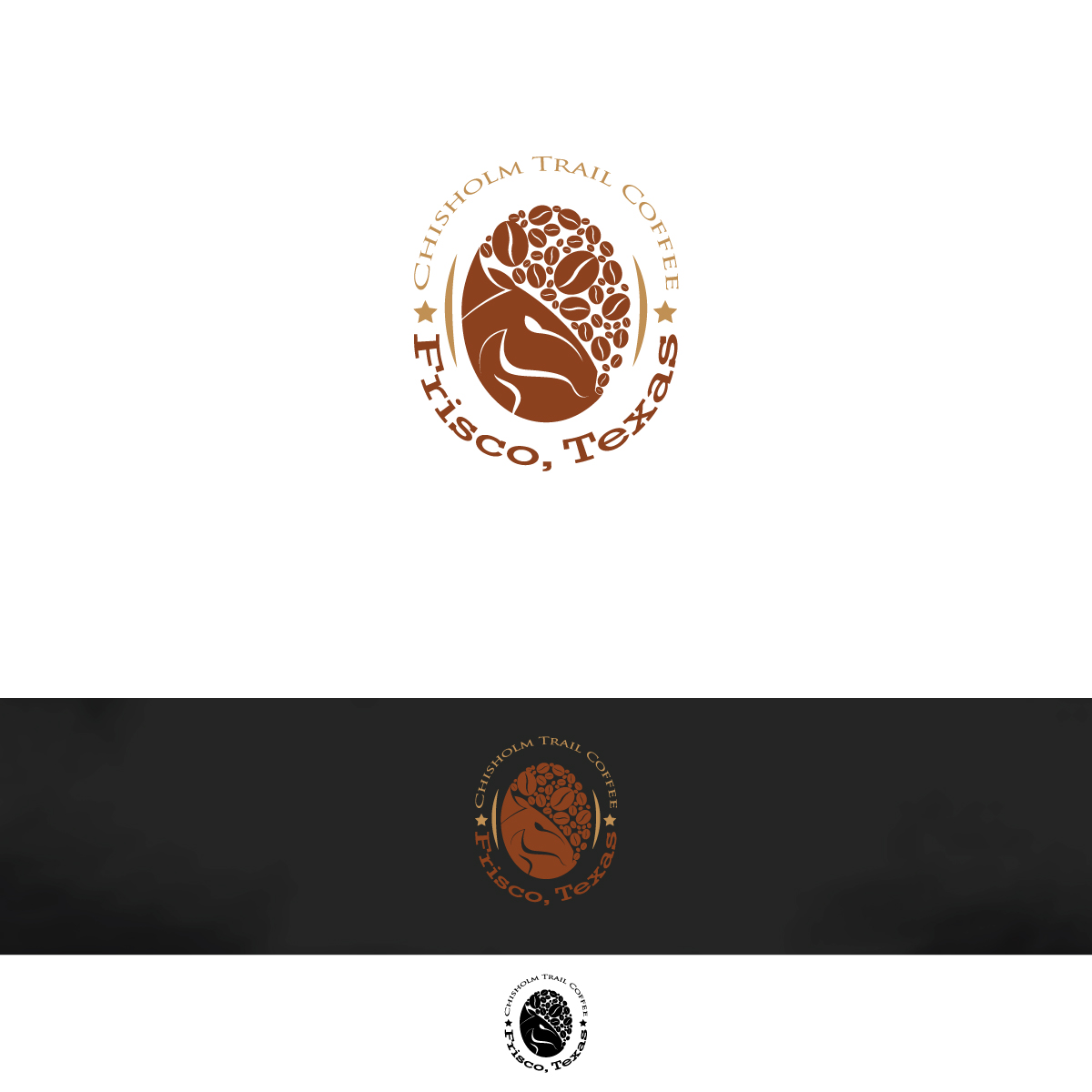 Diseño de Logo por Mike para Chisholm Trail Coffee  | Diseño #3074365