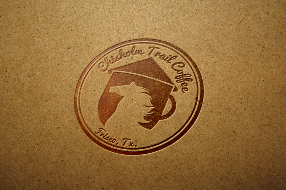 Logo Design by Kamu for Chisholm Trail Coffee  | Design #3164684