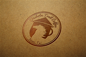 Logo Design by Kamu for Chisholm Trail Coffee  | Design: #3164684