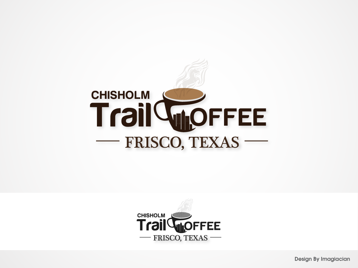 Logo Design by Imagiacian for Chisholm Trail Coffee  | Design #3078425