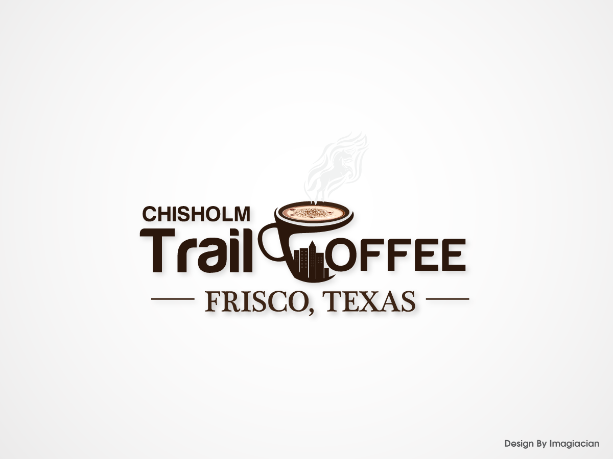 Logo Design by Imagiacian for Chisholm Trail Coffee  | Design #3273864