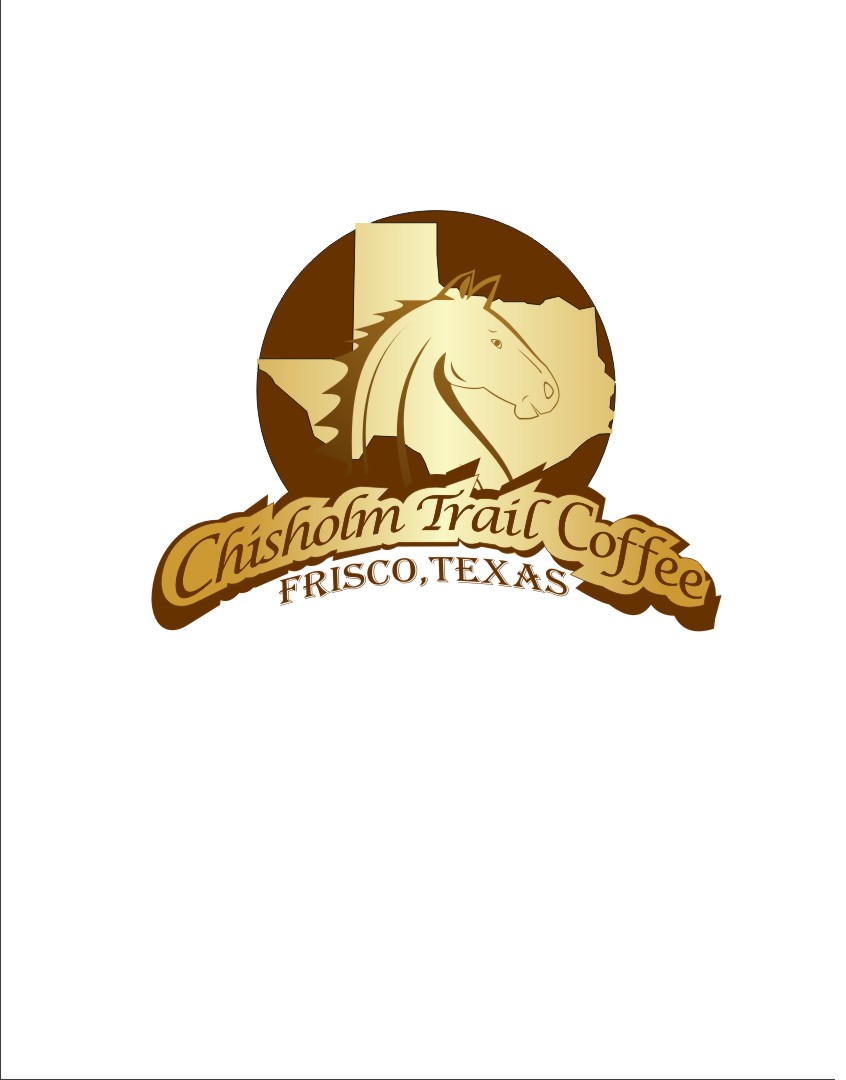 Logo Design by jos-organic for Chisholm Trail Coffee  | Design #3286682