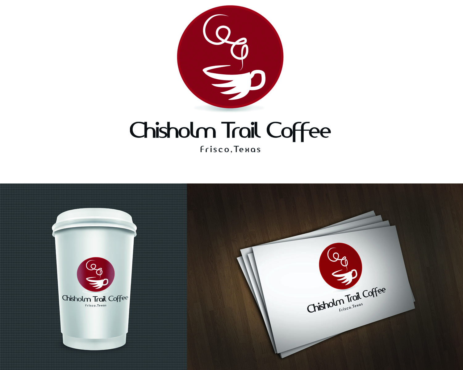 Logo-Design von Tadah Designer für Chisholm Trail Coffee  | Design #3153518