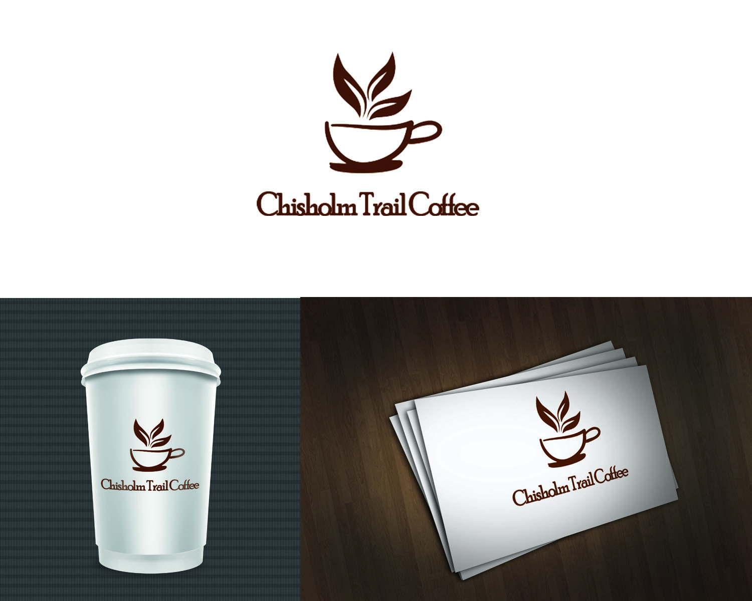 Logo Design by Tadah Designer for Chisholm Trail Coffee  | Design #3161704