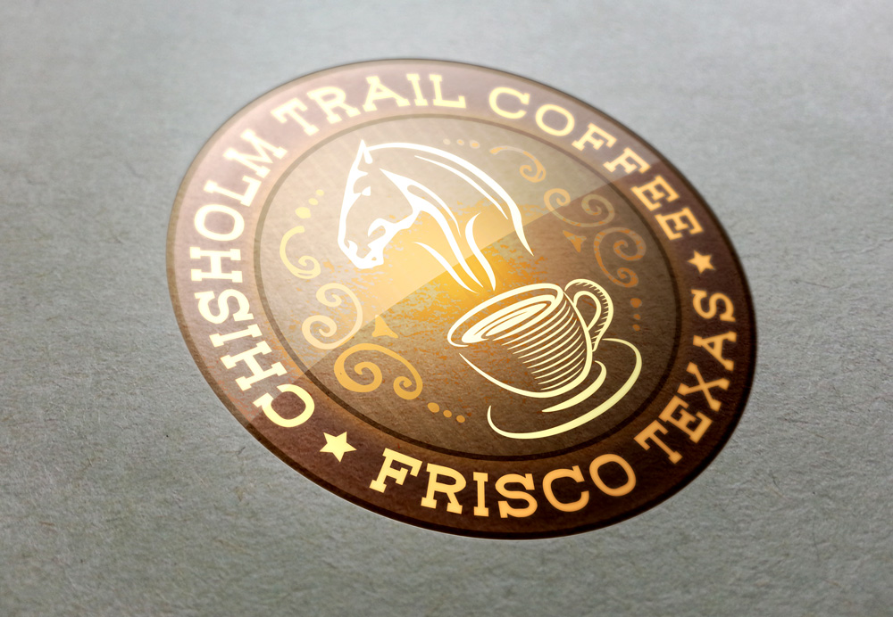 Logo Design by mrRay for Chisholm Trail Coffee  | Design #3067484