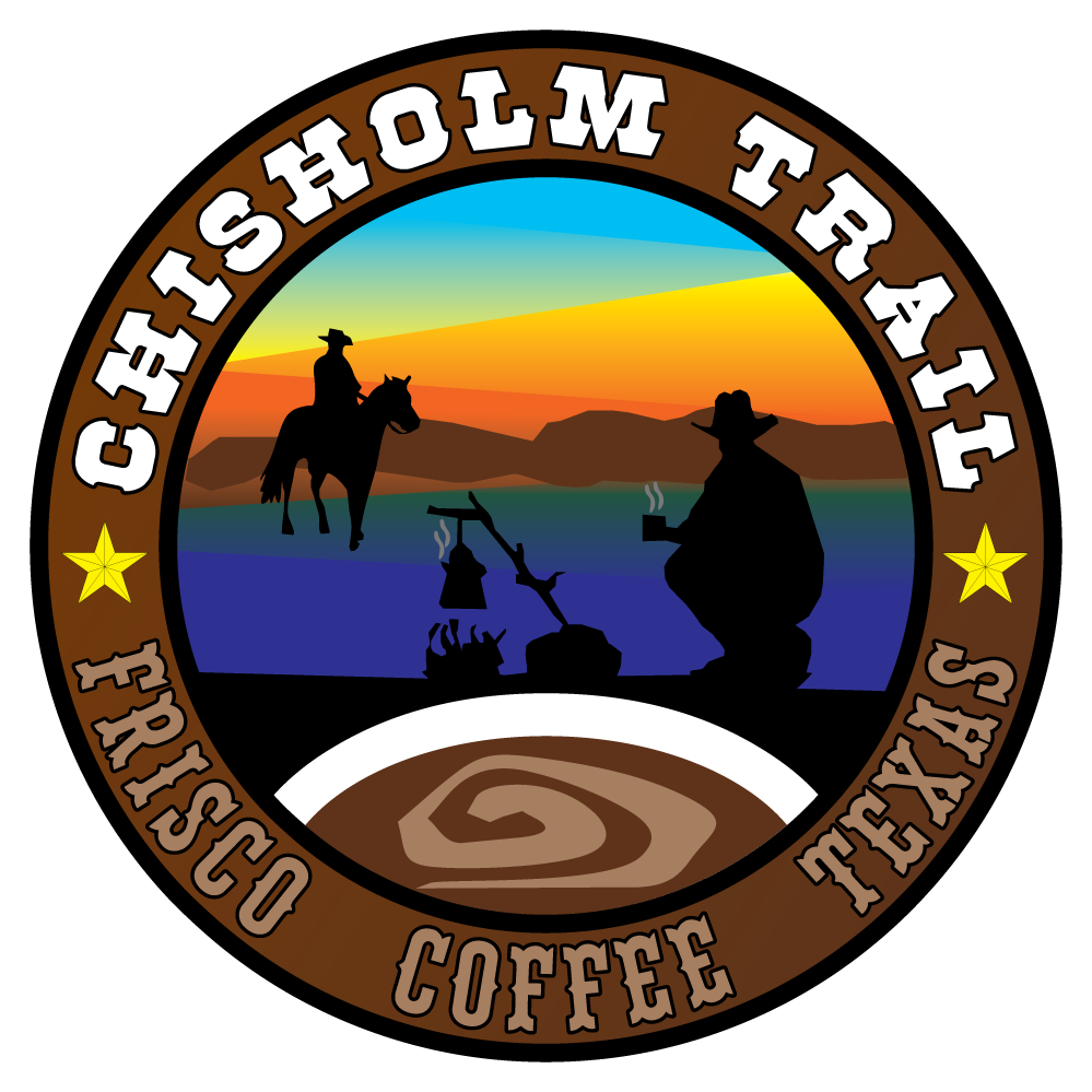 Logo-Design von Matrixmermaid für Chisholm Trail Coffee  | Design #3270743