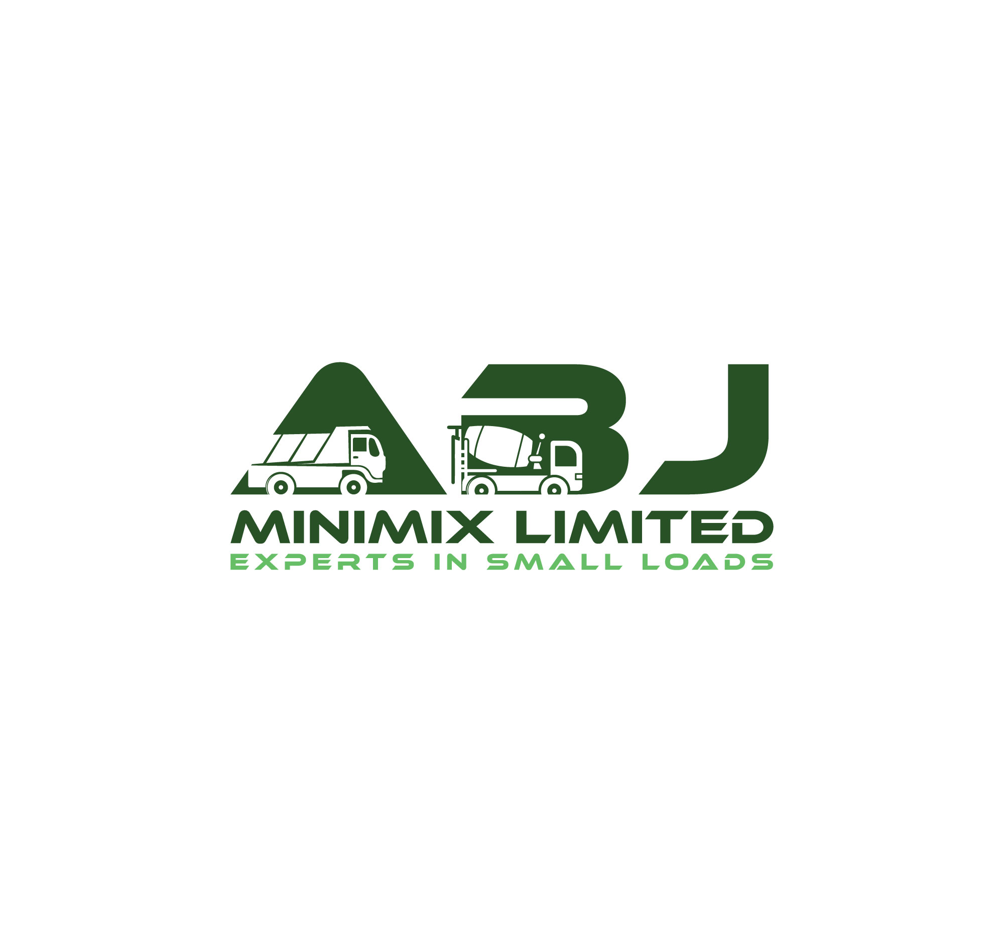 Logo-Design von RRR Design für A B J Minimix Ltd | Design #28176173
