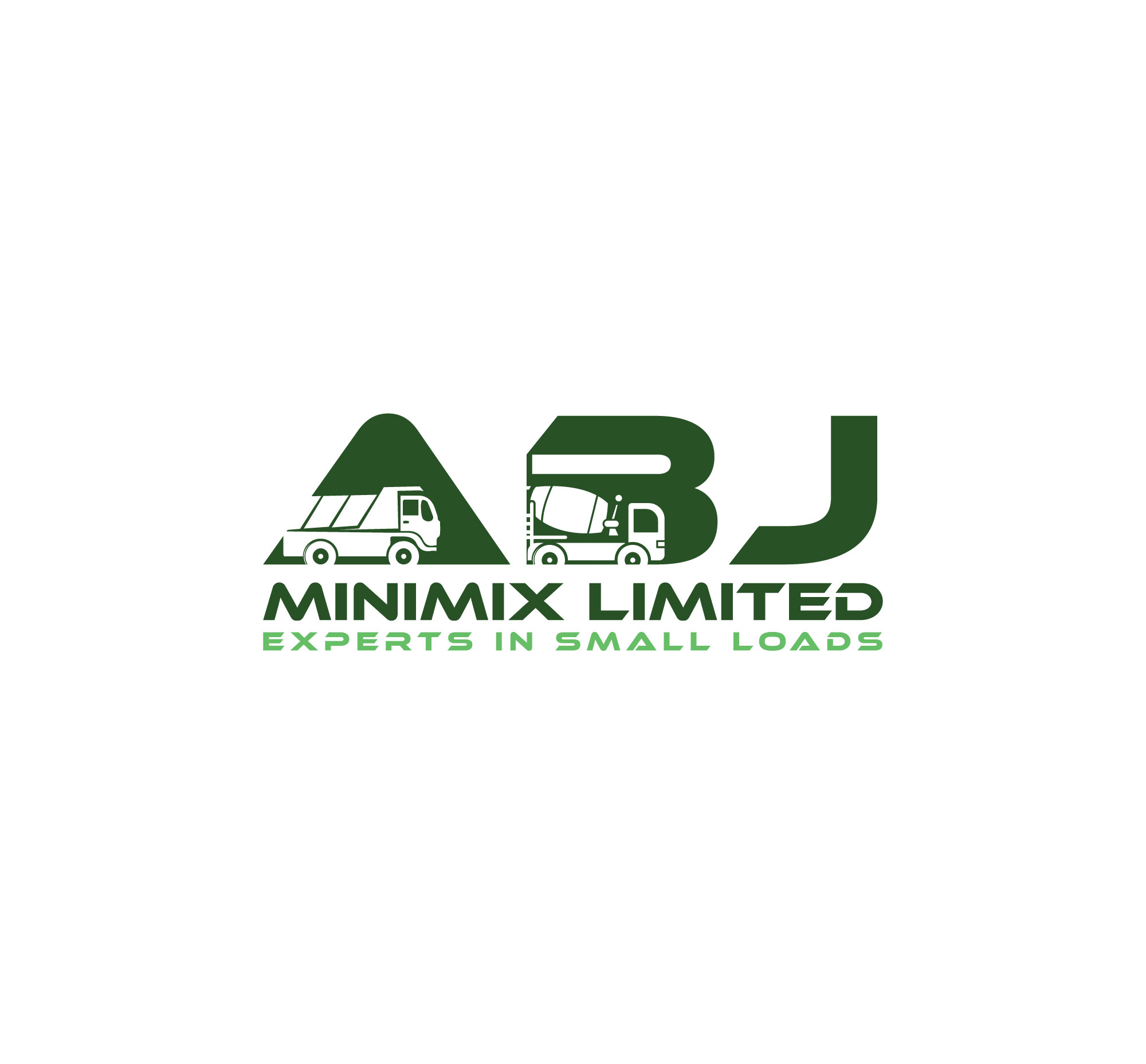 Logo Design by RRR Design for A B J Minimix Ltd | Design #28176238