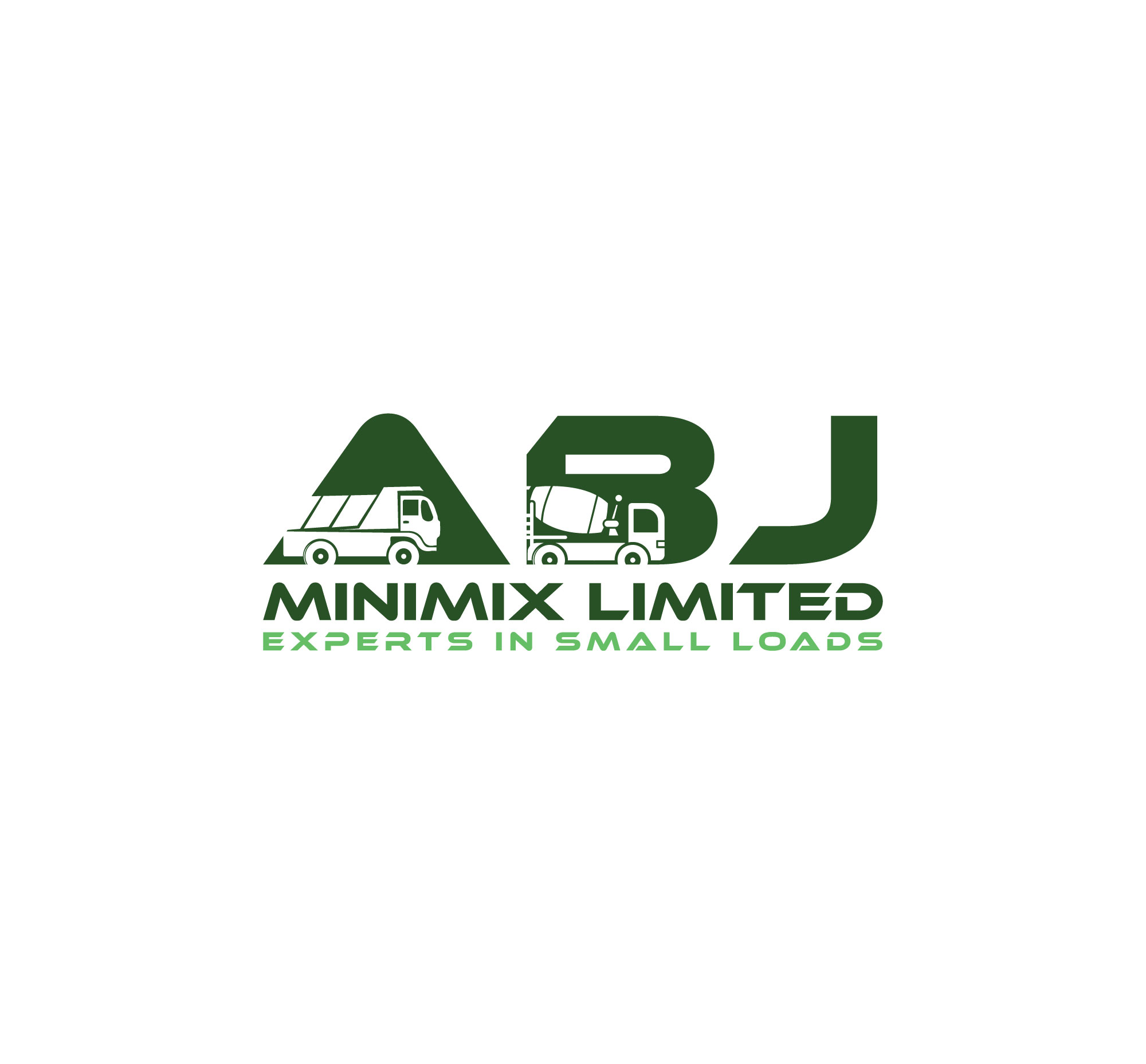 Logo-Design von RRR Design für A B J Minimix Ltd | Design #28176258