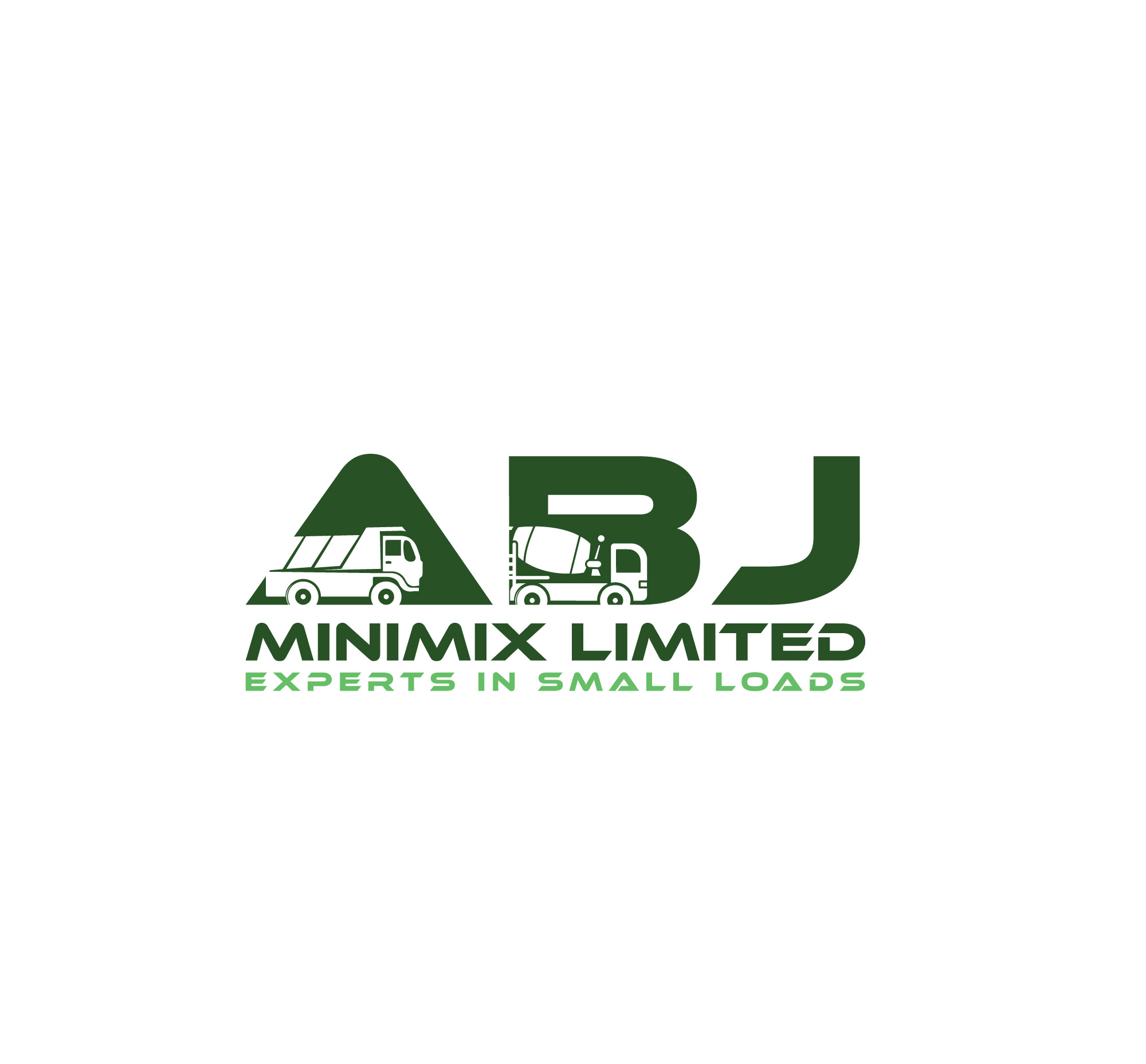 Logo Design by RRR Design for A B J Minimix Ltd | Design #28176303