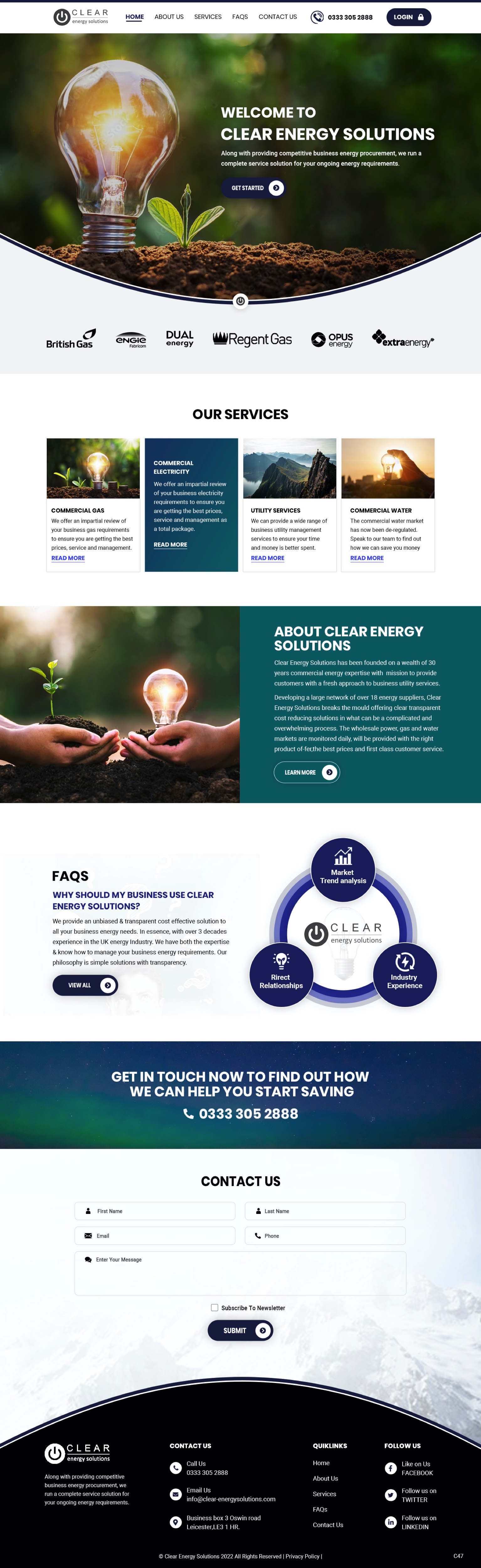 Web Design by pb for this project | Design #28169341