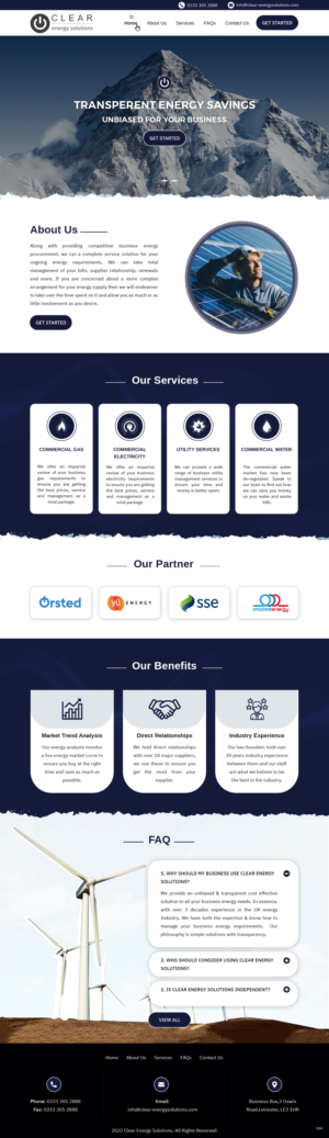 Web Design by pb for this project | Design: #28169354