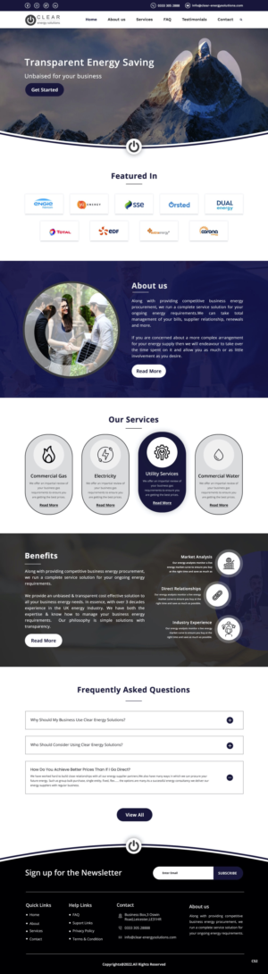 Web Design by pb for this project | Design: #28175461