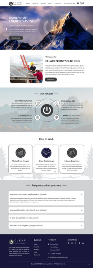 Web Design by pb for this project | Design: #28175462