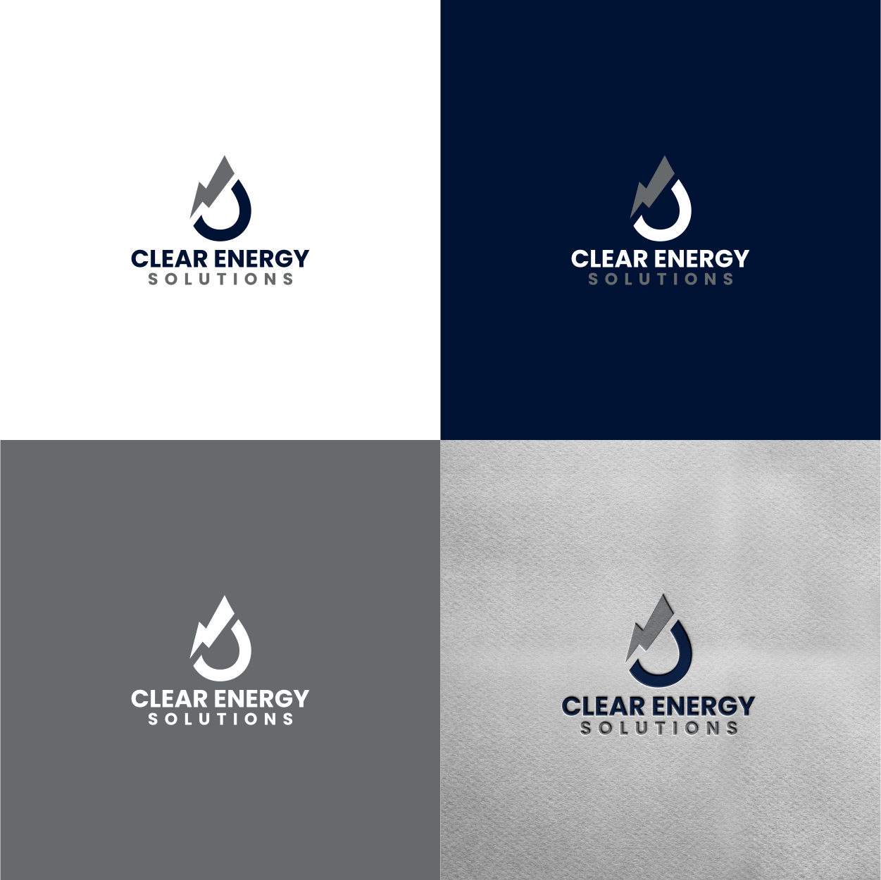 Logo Design for Clear Energy Solutions by diysora Design 28242879