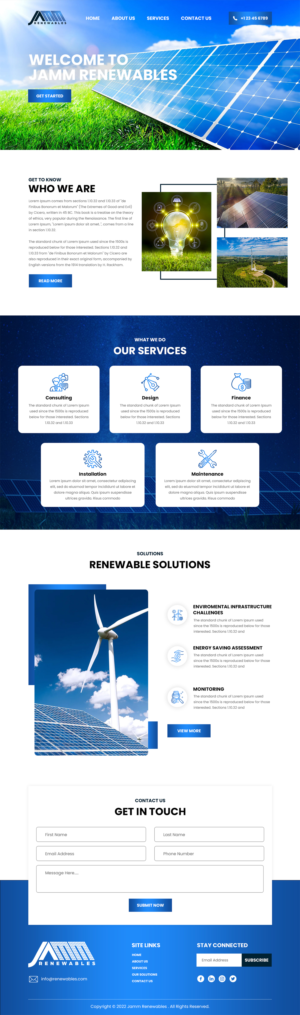 Web Design by MAHABA for this project | Design: #28184000