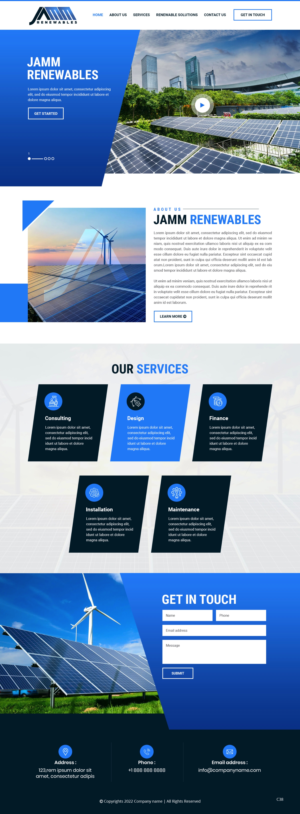 Web Design by pb for this project | Design: #28169396
