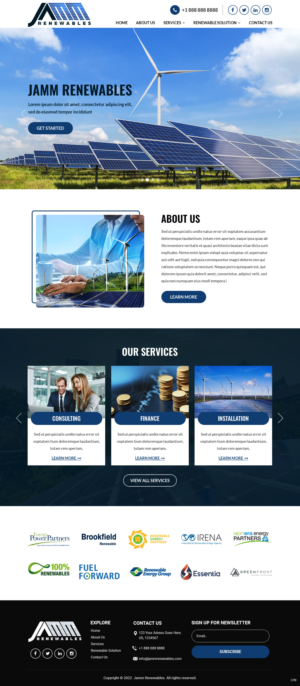 Web Design by pb for this project | Design: #28169398