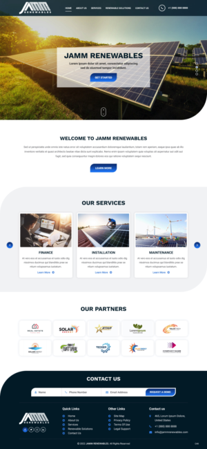 Web Design by pb for this project | Design: #28169408