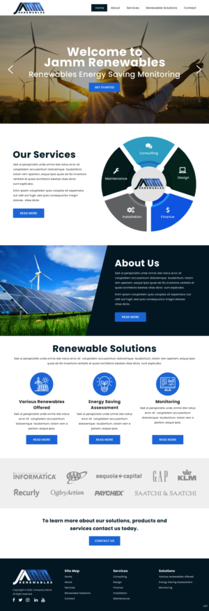 Web Design by pb for this project | Design: #28169417