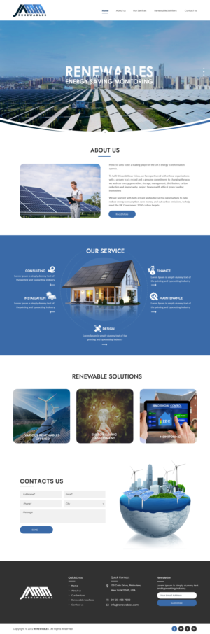 Web Design by bdesigner9 for this project | Design #28181082