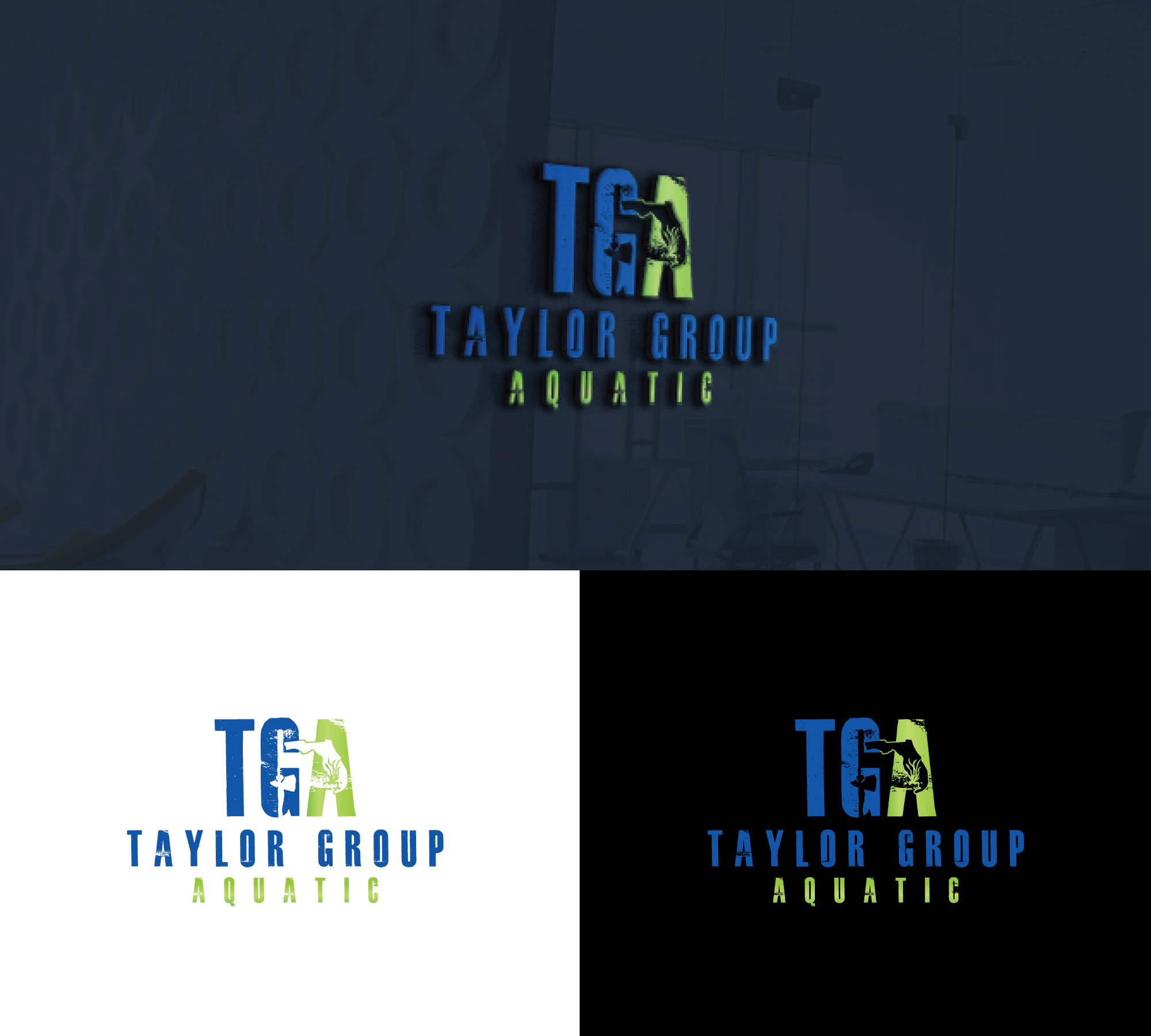 Logo Design by RRR Design for Taylor Group Aquatic LLC | Design #28173527