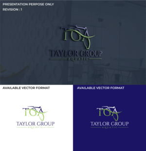 Logo Design by RS_Design for Taylor Group Aquatic LLC | Design: #28163819
