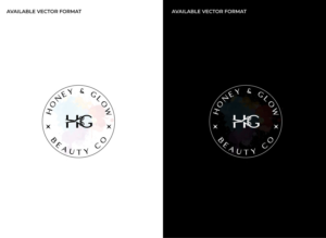 Logo Design by RS_Design for Honey & Glow Beauty Co. | Design: #28169913
