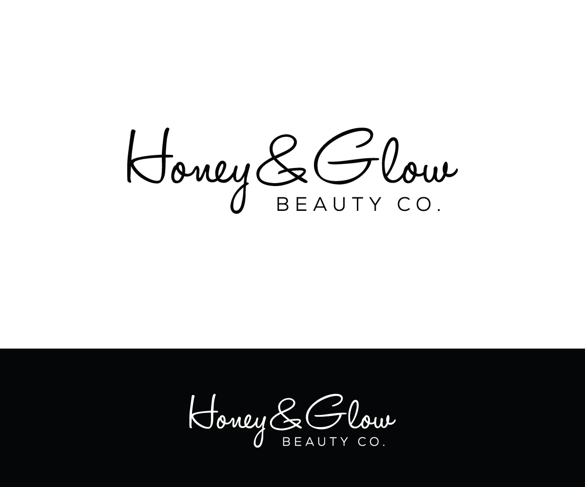 Logo Design by Michael8 for Honey & Glow Beauty Co. | Design #28166157
