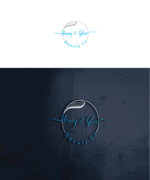 Logo Design by Deziners Zone for Honey & Glow Beauty Co. | Design: #28167334