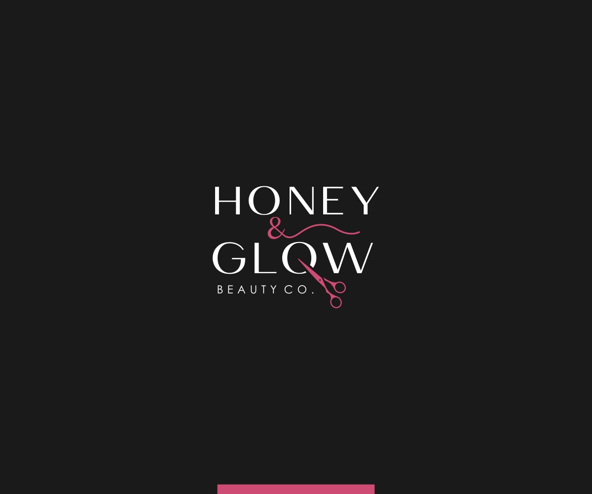 Diseño de Logo por ecorokerz para Honey & Glow Beauty Co. | Diseño #28165207