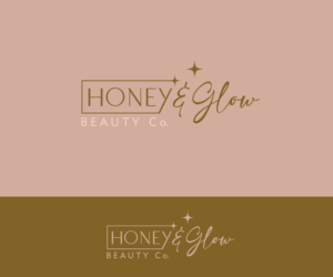 Logo Design by ecorokerz for Honey & Glow Beauty Co. | Design: #28166793