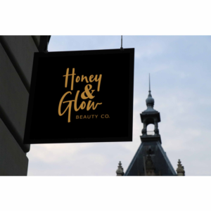 Logo Design by beaudesign for Honey & Glow Beauty Co. | Design: #28165221