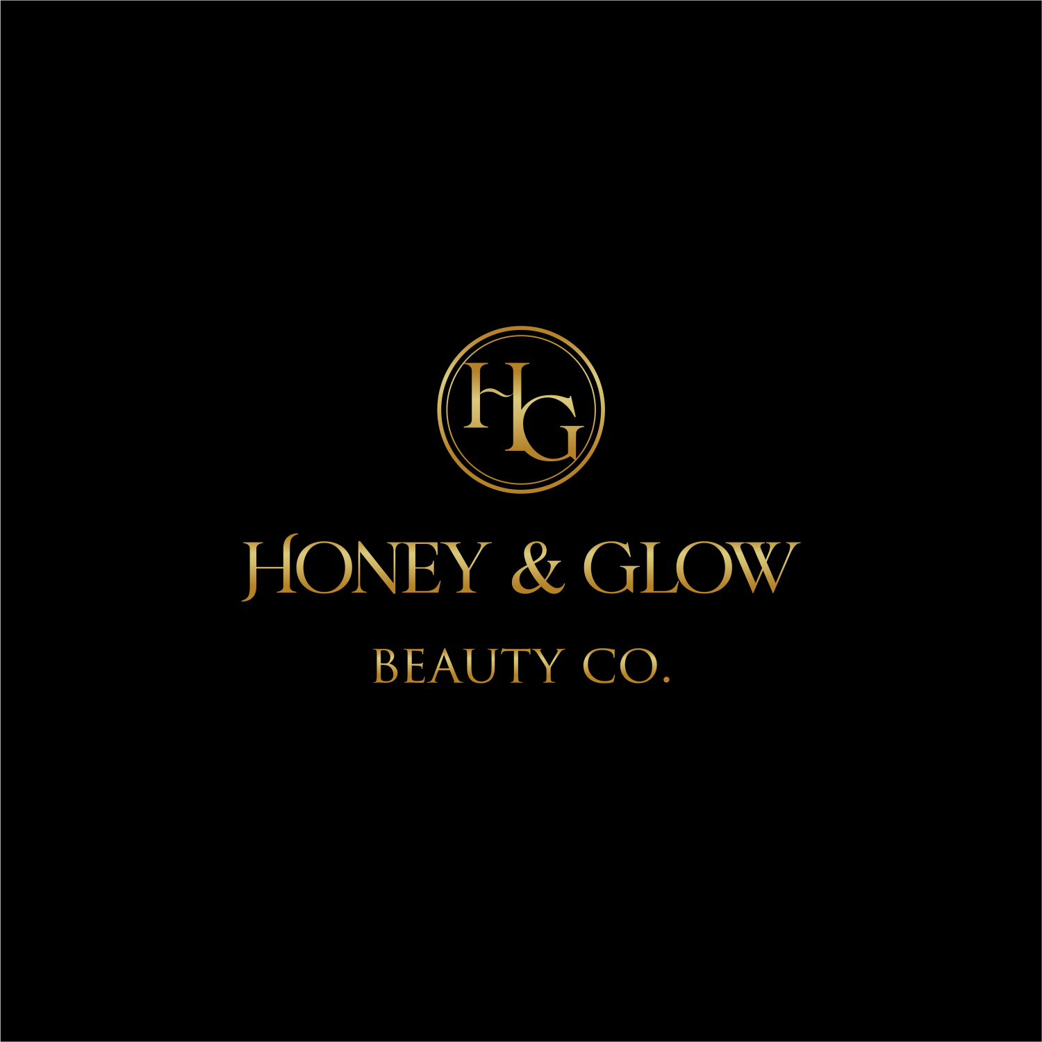 Diseño de Logo por ThiagoB para Honey & Glow Beauty Co. | Diseño #28164468