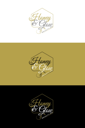 Logo Design by Trident for Honey & Glow Beauty Co. | Design: #28166604