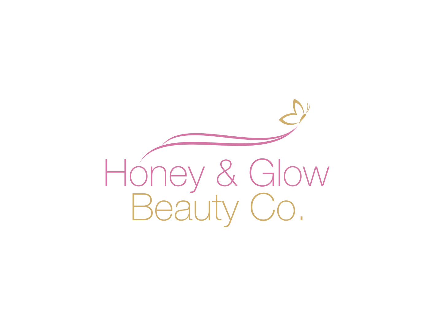 Logo Design by BNdesigner for Honey & Glow Beauty Co. | Design #28165702