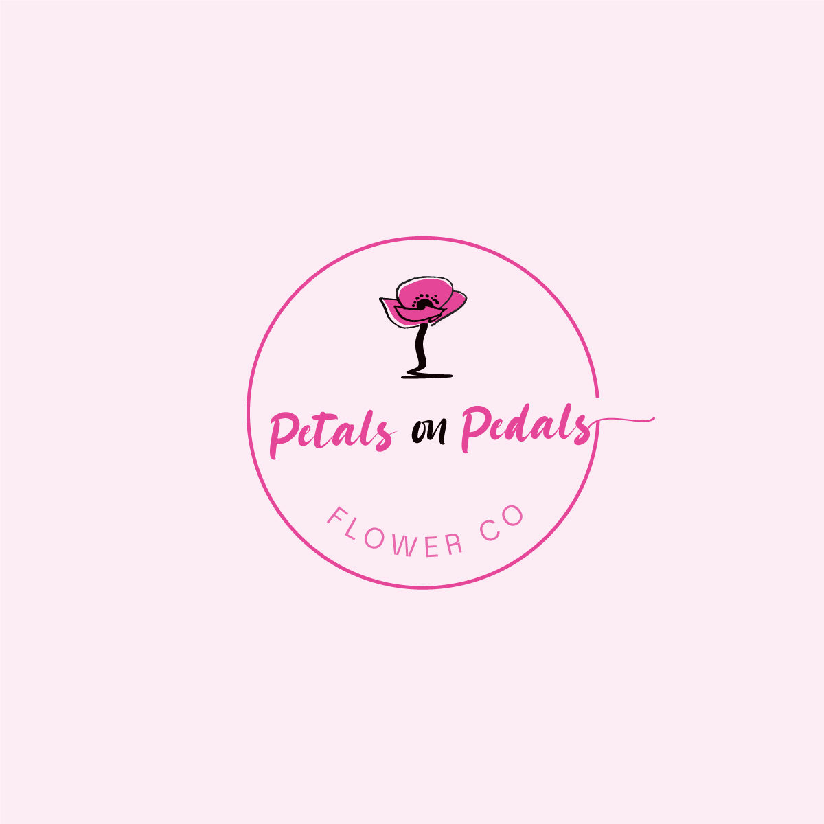 Diseño de Logo por Fusion Creatives para Petals on Pedals Flower Co | Diseño #28167253