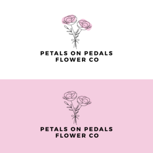 Logo Design by Sujit Banerjee for Petals on Pedals Flower Co | Design: #28168535