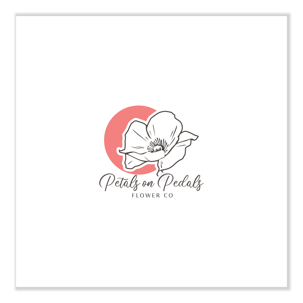 Diseño de Logo por Sujit Banerjee para Petals on Pedals Flower Co | Diseño #28173949