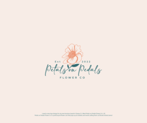 Diseño de Logo por ecorokerz para Petals on Pedals Flower Co | Diseño: #28165776