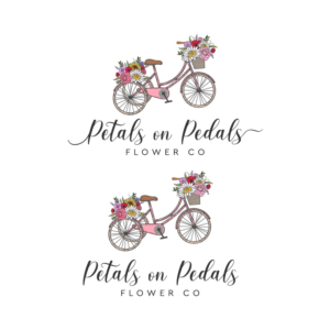Diseño de Logo por Amethystica para Petals on Pedals Flower Co | Diseño: #28178598