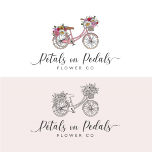 Diseño de Logo por Amethystica para Petals on Pedals Flower Co | Diseño: #28185522