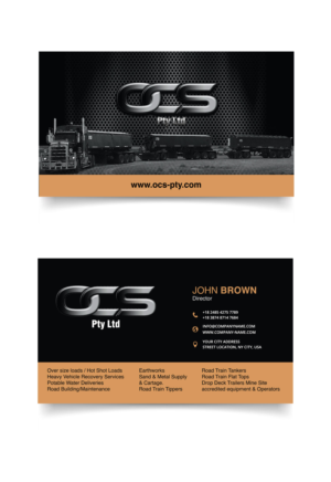 Business Card Design by saurov