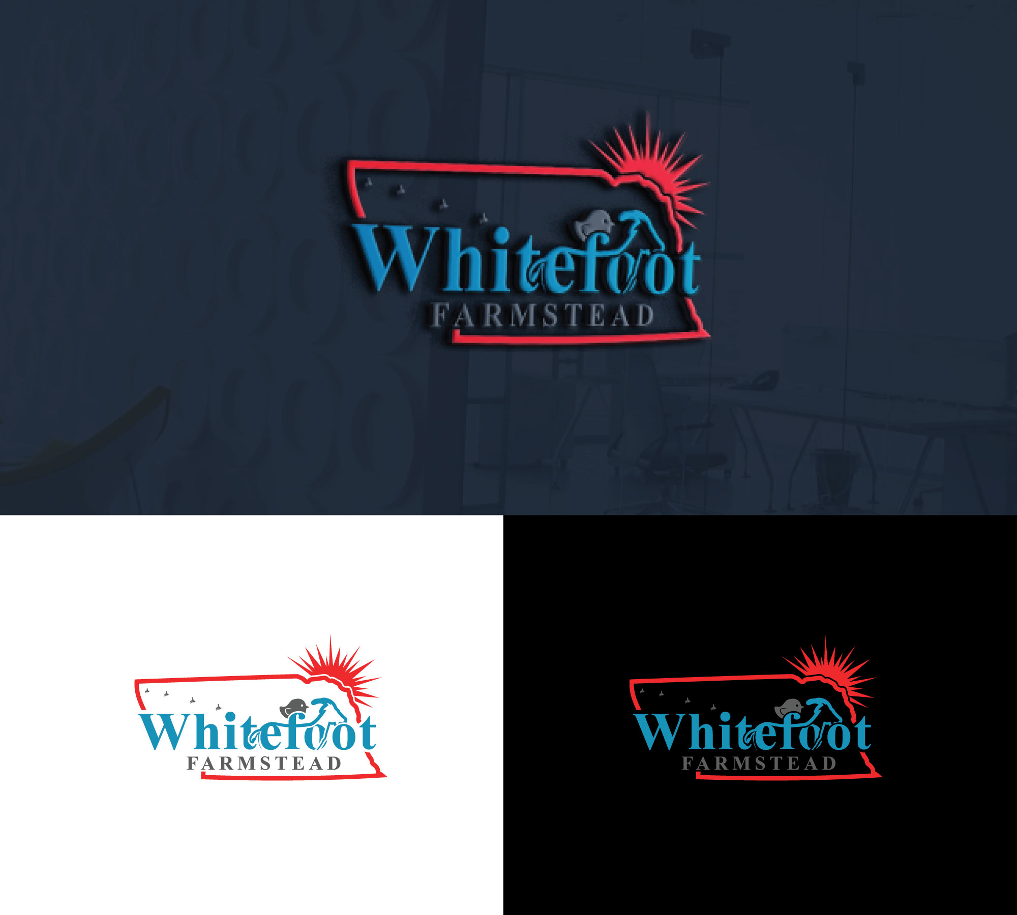 Design de Logo par RRR Design pour Whitefoot Farmstead, LLC | Design #28167911
