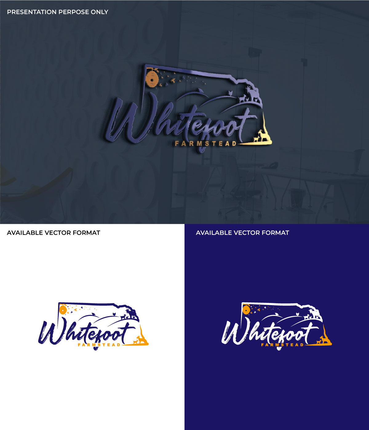 Design de Logo par RS_Design pour Whitefoot Farmstead, LLC | Design #28167909