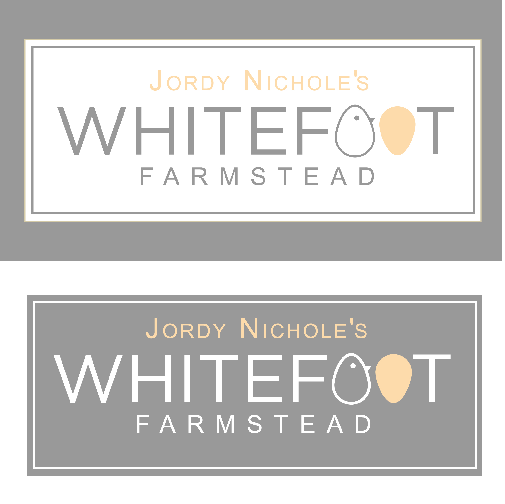 Design de Logo par Thomasdesign pour Whitefoot Farmstead, LLC | Design #28189318