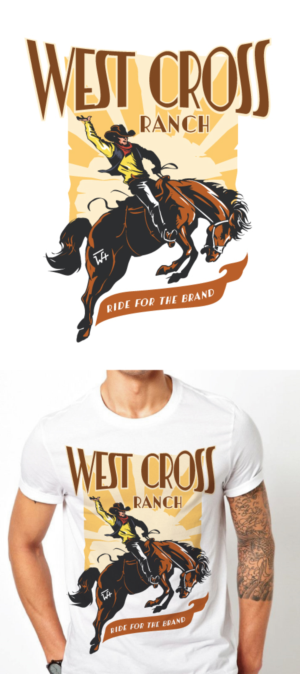 Diseño de Camiseta por Suprakash 3 para West Cross Ranch | Diseño #28230642