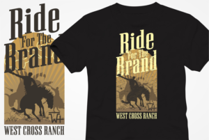 Diseño de Camiseta por CleoC para West Cross Ranch | Diseño #28215095