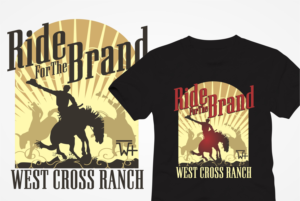 T-shirt Design by CleoC for West Cross Ranch | Design: #28215701